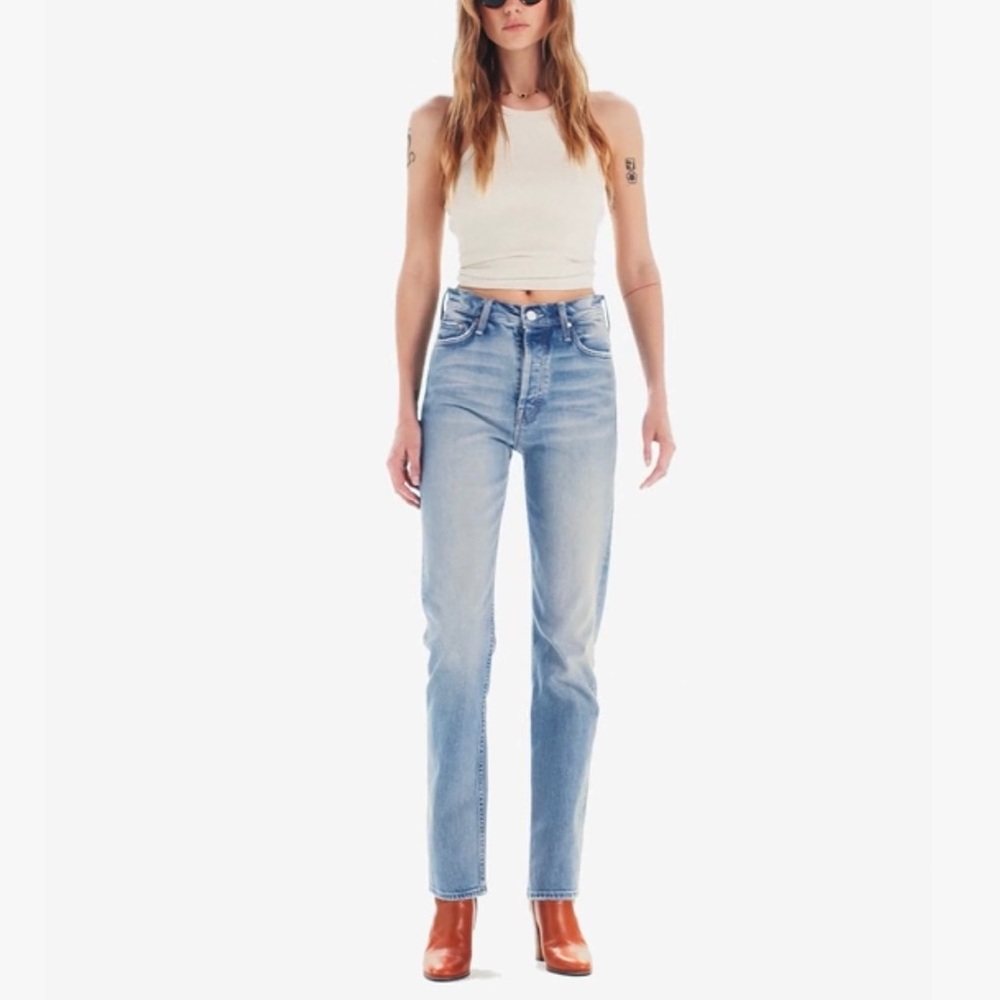 New w/o Tags Mother High Waisted Rider Skimp Sz 26